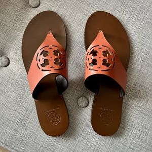 Tory Burch Leather sandal rich tan - light brown size 7 M